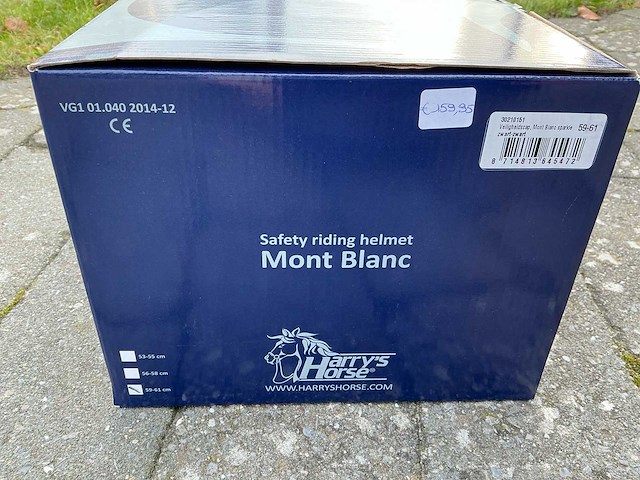 Helm l 59-61 ruiter paarden - afbeelding 2 van  5