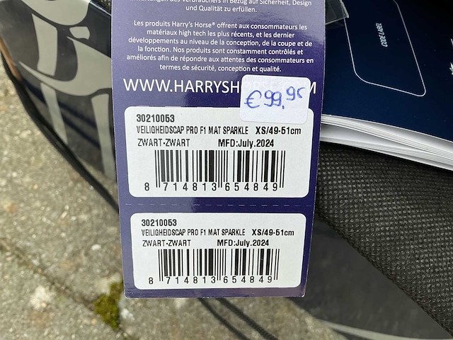 Helm xs 49-51 ruiter paarden - afbeelding 5 van  5