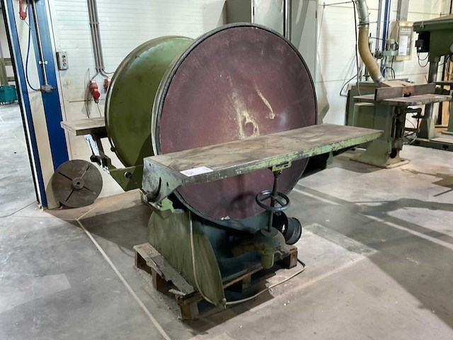 Helma 6077 dubbelzijdige schijfschuurmachine - afbeelding 5 van  8