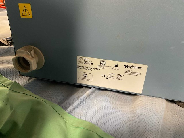 Helmer dh 4 plasmaontdooier - afbeelding 6 van  6