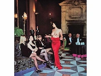 Helmut newton - foto art print - 27 x26
