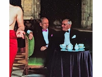 Helmut newton - foto art print - 27 x26 - afbeelding 2 van  4