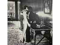 Helmut newton - foto op doek - 50 x 50