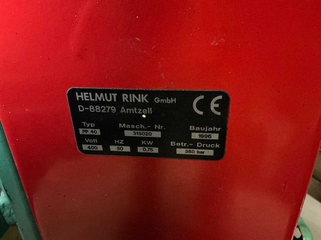 Helmut rink pp40 fruitpers - afbeelding 2 van  6