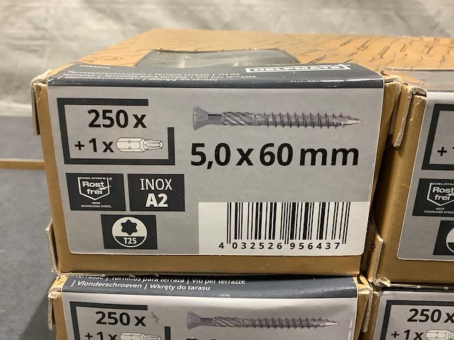 Helpmate 5,0x60mm schroeven (2000x) - afbeelding 2 van  2