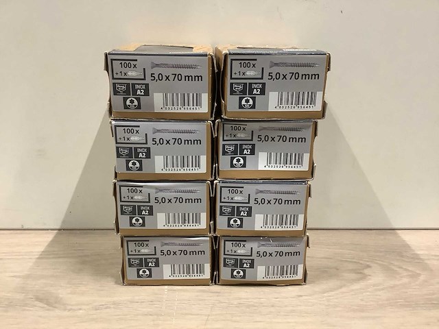 Helpmate terrasschroeven 5,0x70mm (800x) - afbeelding 1 van  3