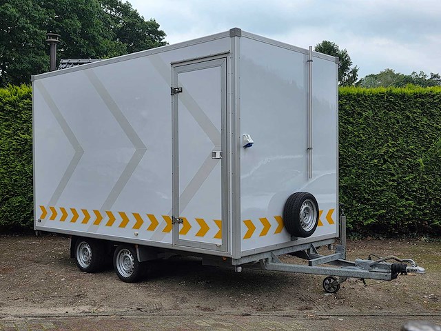 Helpo - gesloten aanhanger - aanhangwagen - sandwichpanlen - geen houten wanden - 96-wn-rd - afbeelding 5 van  12