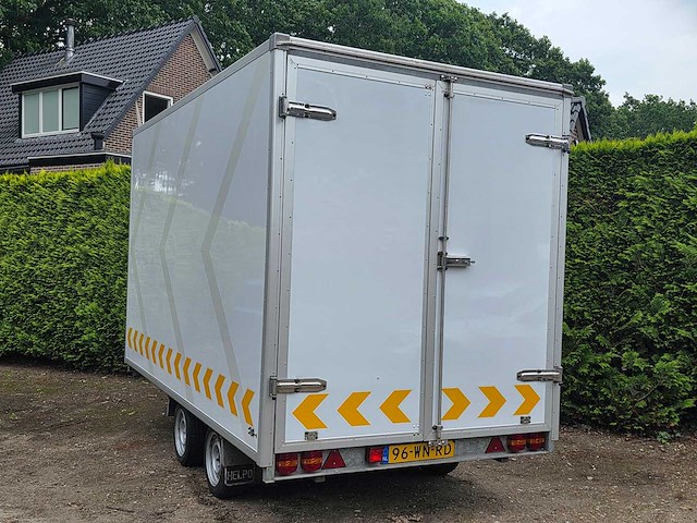 Helpo - gesloten aanhanger - aanhangwagen - sandwichpanlen - geen houten wanden - 96-wn-rd - afbeelding 10 van  12
