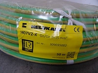 Helukabel - h07v2-k 1x 35mm2 gn/ge - montagedraad 50 mtr - afbeelding 2 van  2