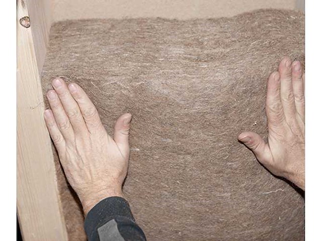 Hemkor - jute blend-hennep 180 mm (8 pak = 16,72 m2) - 1200 mm x 580 mm x 180 mm - isolatie - afbeelding 1 van  1