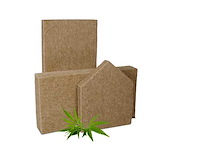 Hemkor - jute blend-hennep 220 mm (8 pak = 16,72 m2) - 1200 mm x 580 mm x 220 mm - isolatie - afbeelding 4 van  9