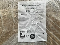 Hemkor - jute blend-hennep 220 mm (8 pak = 16,72 m2) - 1200 mm x 580 mm x 220 mm - isolatie - afbeelding 9 van  9