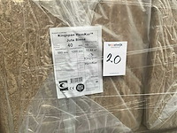 Hemkor - jute blend-hennep 40 mm (8 pak = 83,52 m2) - 1200 mm x 580 mm x 40mm - isolatie - afbeelding 9 van  10