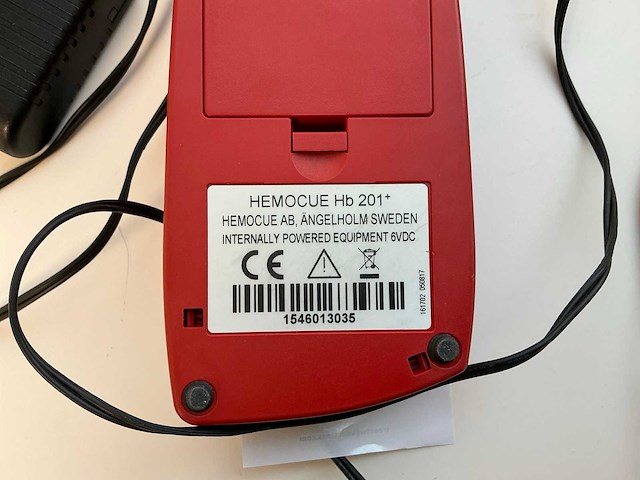 Hemocue hb201+ analyzer - afbeelding 3 van  4