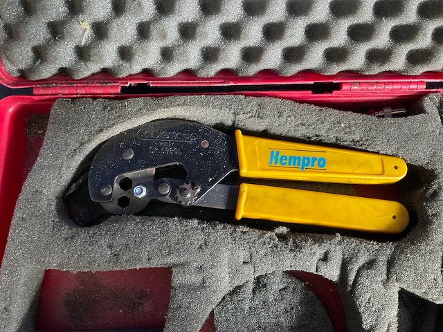 Hempro cablematic cr 5960l krimptang - afbeelding 1 van  2