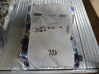 Henco - 3pk-200420bp - doorstroommuurplaat (10x) - afbeelding 1 van  1