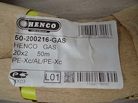Henco - pe-xc/al/pe-xc - gasslang 50 mtr - afbeelding 2 van  2
