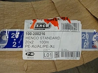 Henco - standard pe-xc/al/pe-xc - meerlagenbuis 100 mtr 20x2 - afbeelding 2 van  2