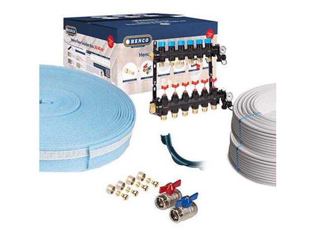 Henco floor solution box 16/26 m2 cv-installatiemateriaal - afbeelding 1 van  9