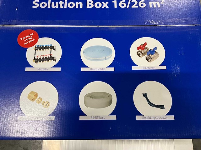 Henco floor solution box 16/26 m2 cv-installatiemateriaal - afbeelding 3 van  9