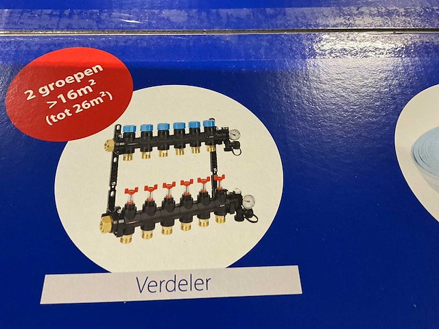 Henco floor solution box 16/26 m2 cv-installatiemateriaal - afbeelding 4 van  9