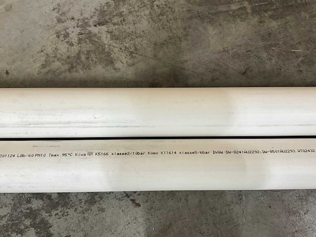 Henco standard alupex meerlagenbuis 50x4mm 3000mm wit (2x) - afbeelding 2 van  2