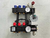 Henco ufh-0405 3-groeps vloerverwarmingverdeler - afbeelding 1 van  6