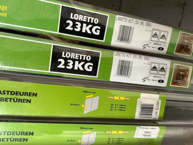 Henderson loretto beslagset voor kastdeuren (14x) - afbeelding 3 van  3