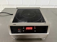 Hendi - 3500d - rvs-inductie kookplaat