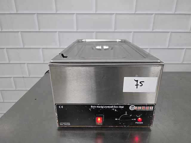Hendi - rvs au bain marie - afbeelding 1 van  4