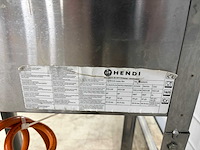 Hendi - rvs gas grill master en gas fles - afbeelding 5 van  5