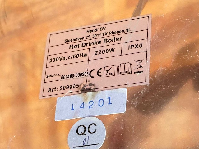 Hendi - warme dranken container - afbeelding 5 van  5