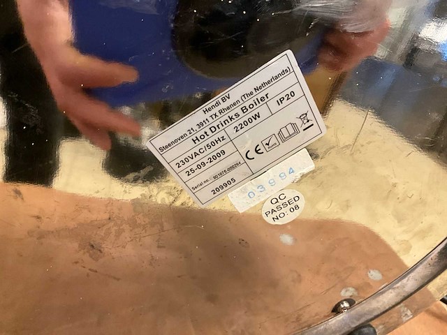 Hendi 209905 warmwater boiler - afbeelding 4 van  6