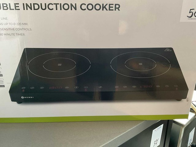 Hendi 239414 inductie kookplaat (2x) - afbeelding 2 van  5