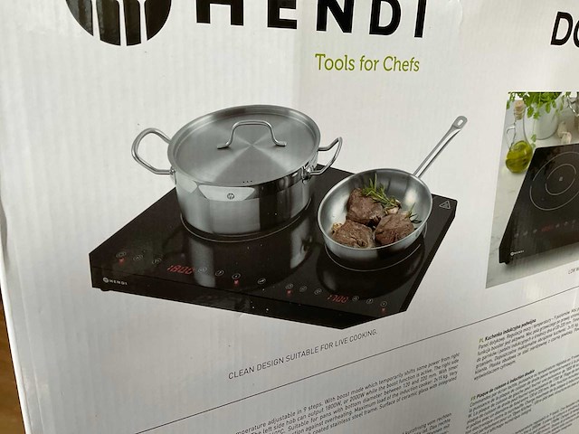 Hendi 239414 inductie kookplaat (2x) - afbeelding 5 van  5