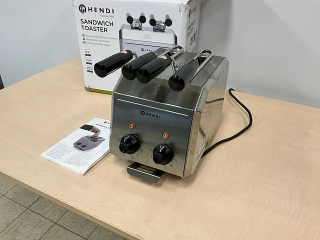 Hendi 261163 dubbel toaster - afbeelding 2 van  8