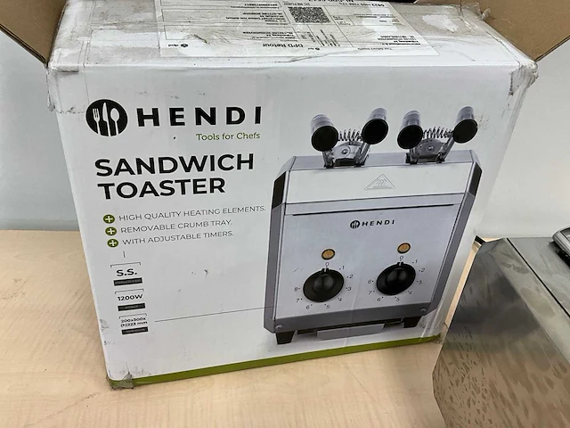 Hendi 261163 dubbel toaster - afbeelding 8 van  8