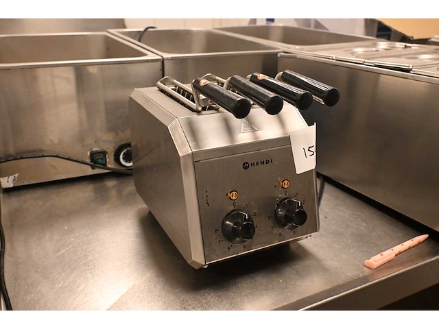 Hendi 261163 dubbele toaster - afbeelding 1 van  3