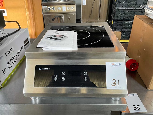 Hendi 5000d inductie kookplaat - afbeelding 1 van  5
