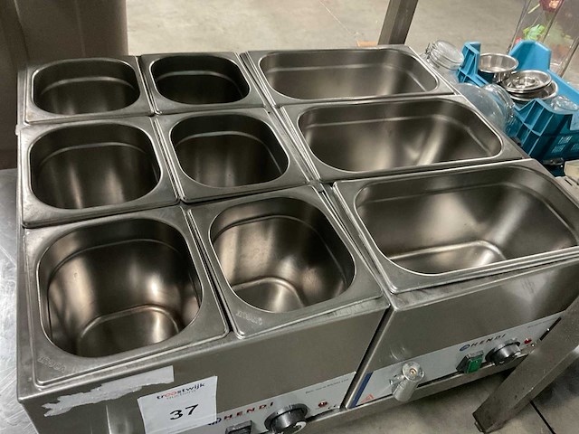 Hendi bain marie au-bain-marie (2x) - afbeelding 3 van  5