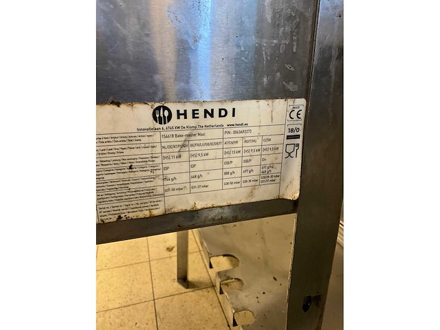 Hendi bake master maxi gas bbq - afbeelding 8 van  8