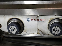 Hendi contact grill, dubbel - afbeelding 4 van  5