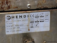 Hendi contact grill, dubbel - afbeelding 5 van  5