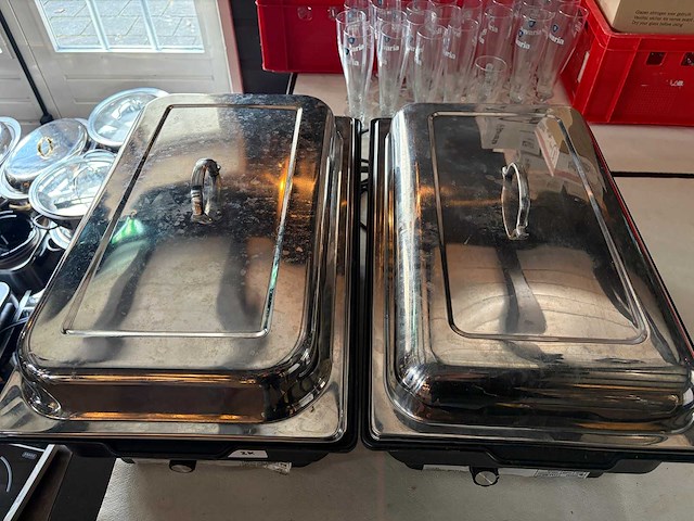 Hendi elektrische chaving dish (2x) - afbeelding 3 van  5