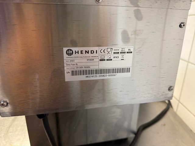 Hendi friteuse - afbeelding 4 van  4