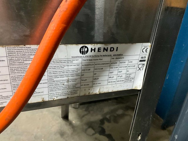 Hendi gas bbq - afbeelding 5 van  5