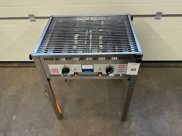 Hendi grillsystem 1000 gas bbq - afbeelding 2 van  4