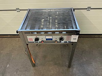 Hendi grillsystem 1000 gas bbq - afbeelding 2 van  4