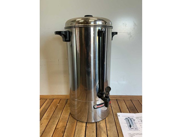 Hendi koffiepercolator - 100 koppen | 10l - afbeelding 3 van  10
