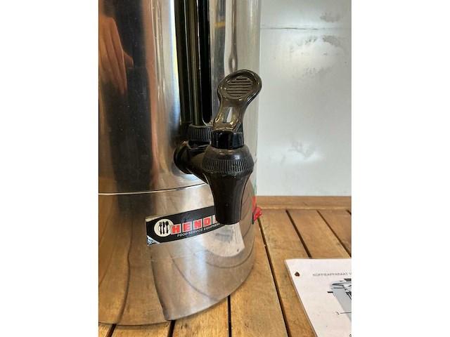 Hendi koffiepercolator - 100 koppen | 10l - afbeelding 8 van  10